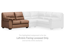 Load image into Gallery viewer, WillowBend - LAF Loveseat - Caramel