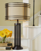 Load image into Gallery viewer, Hanswell - Metal Table Lamp - Dark Brown