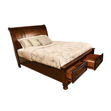 Load image into Gallery viewer, Galaxy Home Baltimore Queen Bed in Dark Walnut
