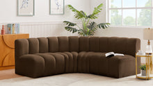 Load image into Gallery viewer, Arc - Velvet 4 Piece Corner Modular Sofa