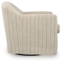 Load image into Gallery viewer, Valwick - Swivel Accent Chair - Cream / Brown