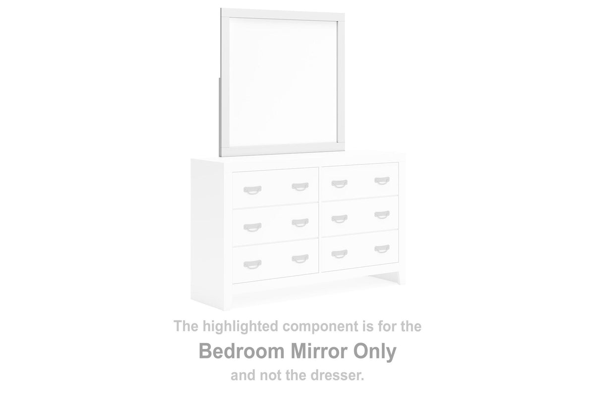 Binterglen - Bedroom Mirror - White