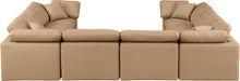 Load image into Gallery viewer, Indulge - Faux Leather 8 Piece Modular Sectional - Tan