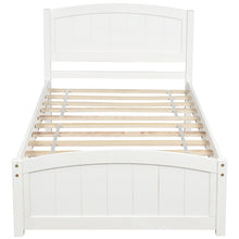 Load image into Gallery viewer, Platform Bed & Headboard, Footboard And Wood Slat Support