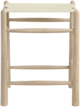 Load image into Gallery viewer, Santos - Backless Counter Stool With Stained Natural Base