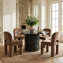 Load image into Gallery viewer, Celine - Velvet Performance Fabric Upholstered Dining Chair (Set of 2)