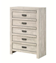 Load image into Gallery viewer, Crown Mark Furniture Valor 5 Drawer Chest in Gray image