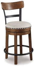 Load image into Gallery viewer, Valebeck - Full Back Swivel Stool
