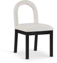 Load image into Gallery viewer, Conrad - Velvet Dining Chair With Black Legs