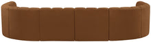 Load image into Gallery viewer, Arc - Velvet Modular U-Shaped Sectional - Saddle