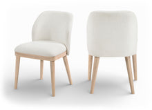 Load image into Gallery viewer, Valeo - Linen Textured Fabric Upholstered Dining Chair (Set of 2) - Painted Natural Base