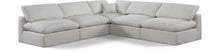 Load image into Gallery viewer, Comfy - 5 Piece Linen Modular Corner Armless Sectional