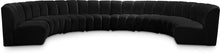 Load image into Gallery viewer, Infinity - 8 Piece Velvet Modular Sectional