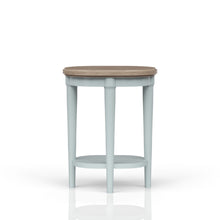 Load image into Gallery viewer, Citrus Heights - Chairside Table - Ocean / Light Brown