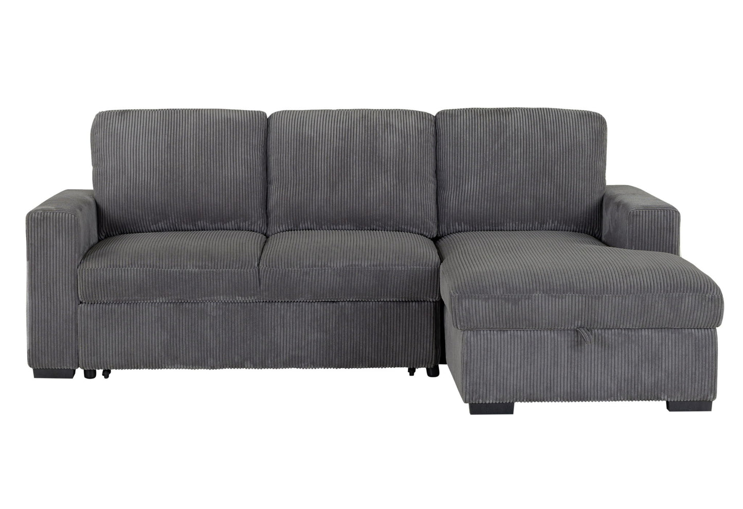 U2660 - Pullout Sofa Bed - Gray