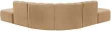 Load image into Gallery viewer, Arc - Velvet 6 Piece Corner Modular Sofa