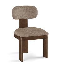 Load image into Gallery viewer, Timbra - Linen Textured Fabric Upholstered Dining Chair (Set of 2) - Walnut Base