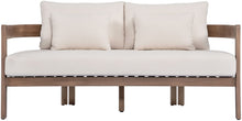 Load image into Gallery viewer, Newport - Water Resistant Fabric 65" Upholstered Outdoor Patio Loveseat