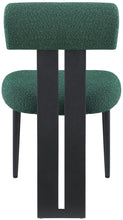 Load image into Gallery viewer, Dario - Boucle Dining Chair With Black Frame (Set of 2)