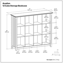 Load image into Gallery viewer, Acadian - Handcrafted Cube Storage