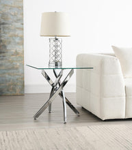 Load image into Gallery viewer, T240 - Chrome Table Set (Set of 3) - Gray