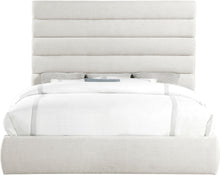 Load image into Gallery viewer, Adam - Linen Fabric Bed With 70.5" Headboard