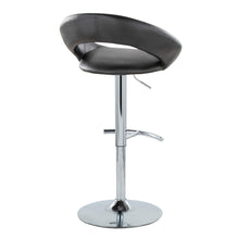 Load image into Gallery viewer, Posh - Contemporary Adjustable Barstool With Swivel With Rounded T Footrest (Set of 2)