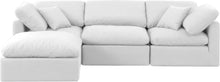 Load image into Gallery viewer, Indulge - Linen 4 Piece Modular Sectional With Chaise - White