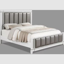 Load image into Gallery viewer, Crown Mark Furniture Ariane Queen Bed in White and Silver image