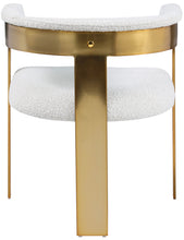 Load image into Gallery viewer, Romeo - Boucle Dining Chair With Gold Base (Set of 2)