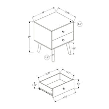 Load image into Gallery viewer, Accent Table & Storage Drawers - Black
