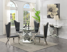 Load image into Gallery viewer, G-102 - Glamour Dining Table - Pearl Silver