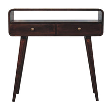 Load image into Gallery viewer, Solid Wood Curved Console Table
