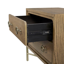 Load image into Gallery viewer, Elure - 2 Drawer Nightstand With USB - Latte