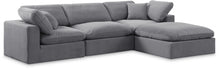 Load image into Gallery viewer, Comfy - 4 Piece Velvet Modular Sectional With Chaise