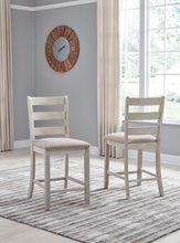 Load image into Gallery viewer, Skempton - Upholstered Barstool (Set of 2) - White