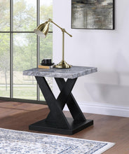 Load image into Gallery viewer, T122 - Marble Top Table Set (Set of 3) - Gray