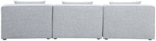 Load image into Gallery viewer, Cube - Linen Modular 3 Seat Armless Sofa