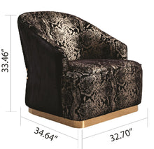 Load image into Gallery viewer, Galaxy Home Majesty Chair in Black