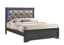 Load image into Gallery viewer, Galaxy Home Brooklyn Queen Bed in Gray - Ego Home Furniture