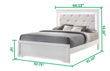 Load image into Gallery viewer, Galaxy Home Brooklyn Queen Bed in White
