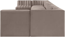 Load image into Gallery viewer, Rummi - Armless Velvet Performance Fabric Upholstered 9 Piece Modular Sectional