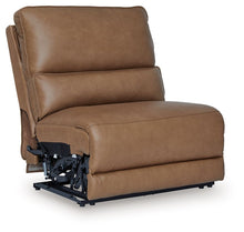 Load image into Gallery viewer, DeepWakes - Power Armless Recliner With Adjustable Headrest - Caramel