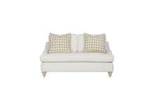 Load image into Gallery viewer, Loveseat Reversable Cushion With 2 Pillows - Off White