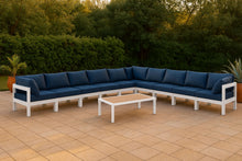 Load image into Gallery viewer, Nizuc - Outdoor Patio 10 Piece Modular Sectional With White Frame