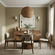 Load image into Gallery viewer, Velora - Upholstered Dining Chair (Set of 2) - Brown Base
