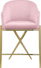 Load image into Gallery viewer, Xavier - Counter Stool with Gold Legs