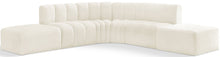 Load image into Gallery viewer, Arc - Velvet 6 Piece Corner Modular Sofa