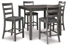 Load image into Gallery viewer, Bridson - Square Counter TBL Set (Set of 5) - Gray