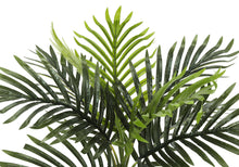 Load image into Gallery viewer, 20" Tall, Artificial Plant, Palm, Indoor, Faux, Fake, Table, Greenery, Potted, Real Touch, Decorative - Green / Black